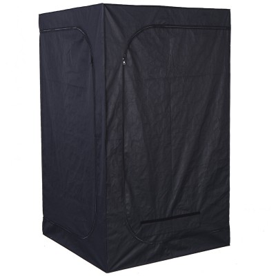Costway Indoor Grow Tent Room Reflective Hydroponic Non Toxic Clone Hut 6 Size (48''X48''X78'')   